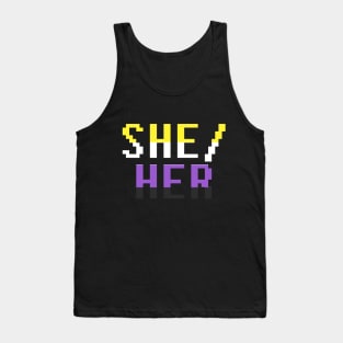 she/her (nonbinary) Tank Top